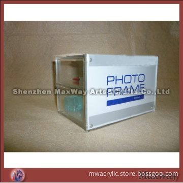 Multifunctional Square Acrylic Photo/Picture Frame